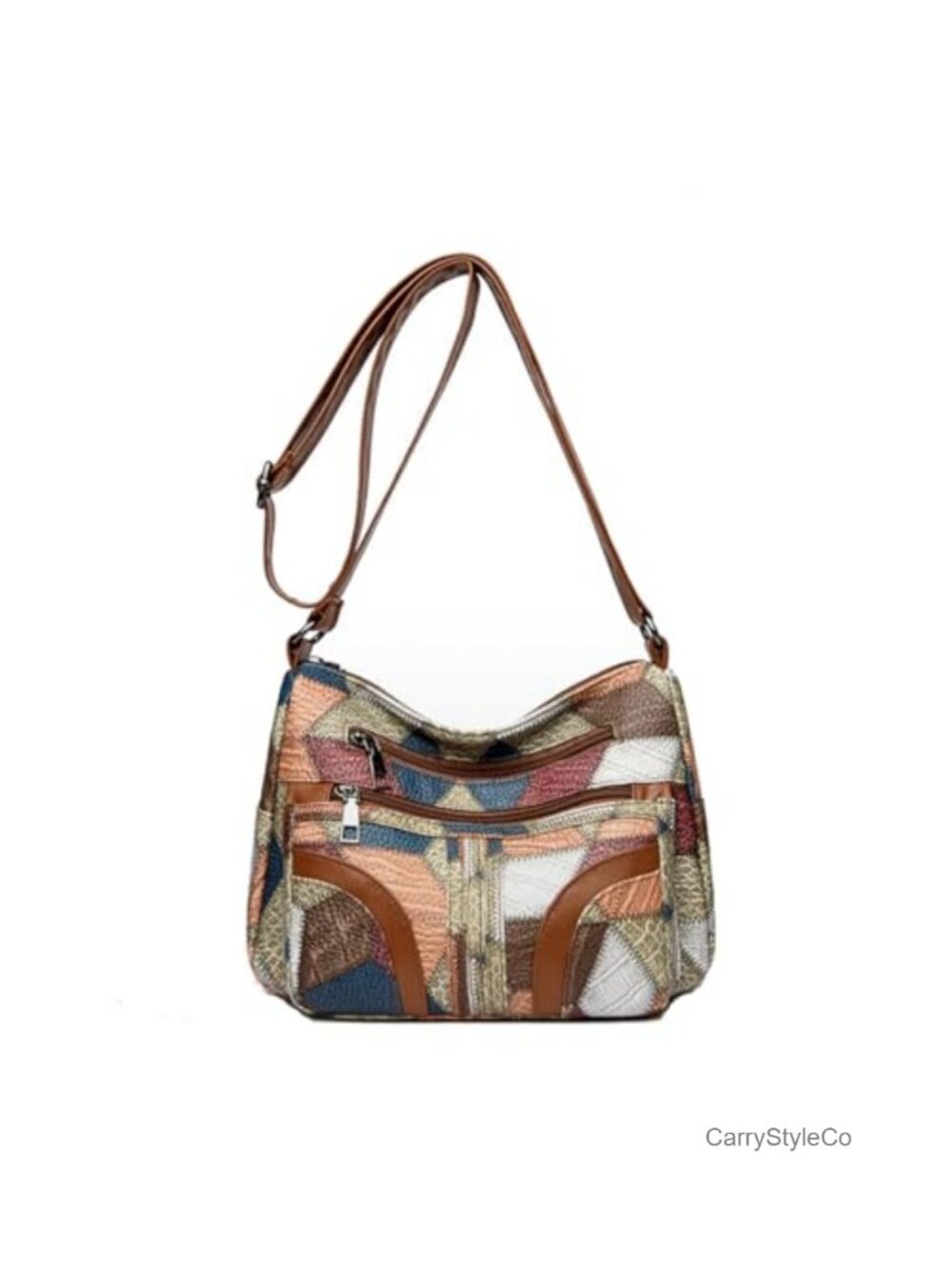 Soft Leather Crocodile Print Tote Bag Adjustable Crossbody